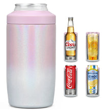Load image into Gallery viewer, Jslove 4 in 1 Insulated Can Cooler - Universal Size for 12 oz Cans, Slim Cans, and Bottles