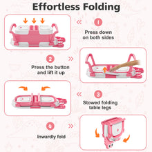 Load image into Gallery viewer, Collapsible Baby Bathtub for Newborn with Thermometer