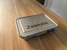 Load image into Gallery viewer, Zeekala Stainless Steel Bento Box – Leakproof, Reusable Lunch Container for Kids & Adults – Sandwich & Snack Friendly, BPA-Free, Durable Food Box