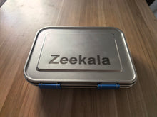 Load image into Gallery viewer, Zeekala Stainless Steel Bento Box – Leakproof, Reusable Lunch Container for Kids & Adults – Sandwich & Snack Friendly, BPA-Free, Durable Food Box