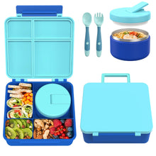 Load image into Gallery viewer, Bento Lunch Box with 8oz Soup Thermo