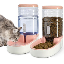 Load image into Gallery viewer, Automatic Dog Cat Feeder and Water Dispenser with Pet Food Bowl
