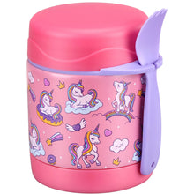 Load image into Gallery viewer, 10oz Kids Insulated Food Jar with Spoon