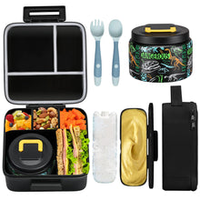 Load image into Gallery viewer, Bento Lunch Box for Kids With 8oz Soup thermo