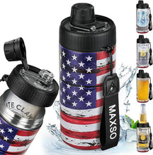 Load image into Gallery viewer, 4-in-1 Insulated Vacuum Stainless Steel Sealed Can Cooler(For 12oz Regular, Slim Skinny Cans & As Thermal Bottle)