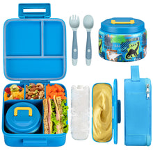 Load image into Gallery viewer, Bento Lunch Box for Kids With 8oz Soup thermo