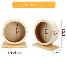 Load image into Gallery viewer, Hamster Wooden Silent Wheel