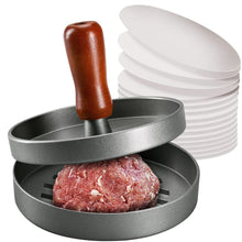 Load image into Gallery viewer, Burger Press Patty Maker( with 100 Patty Papers)