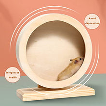 Load image into Gallery viewer, Hamster Wooden Silent Wheel