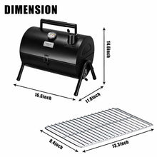 Load image into Gallery viewer, Adjustable Portable Charcoal Grill
