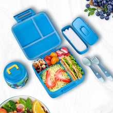 Load image into Gallery viewer, Bento Lunch Box for Kids With 8oz Soup thermo