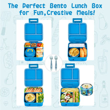 Load image into Gallery viewer, Bento Lunch Box for Kids With 8oz Soup thermo