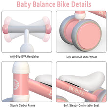 Load image into Gallery viewer, Kids' Balance Bike(Toddler Best First Birthday Gifts )