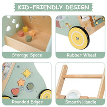 Load image into Gallery viewer, Wooden Baby Walker
