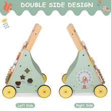 Load image into Gallery viewer, Wooden Baby Walker