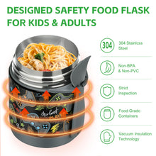 Load image into Gallery viewer, 10oz Kids Insulated Food Jar with Spoon