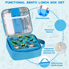 Load image into Gallery viewer, Bento Lunch Box for Kids With 8oz Soup thermo