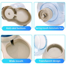 Load image into Gallery viewer, 2 Pack Automatic Cat Feeder and Water Dispenser in Set with Pet Food Mat