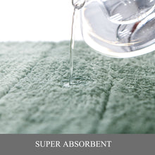 Load image into Gallery viewer, 3 Pcs Ombre Bathroom Rugs Set with U-Shaped Mat