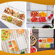 Load image into Gallery viewer, 2 Pack Divided Snack Box