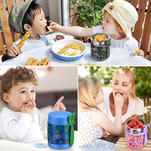Load image into Gallery viewer, 10oz Kids Insulated Food Jar with Spoon
