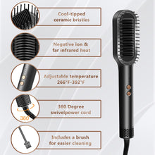 Load image into Gallery viewer, Hair Straightener Brush
