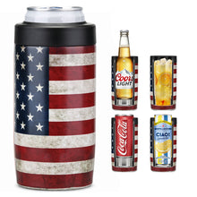 Load image into Gallery viewer, Jslove 4 in 1 Insulated Can Cooler - Universal Size for 12 oz Cans, Slim Cans, and Bottles