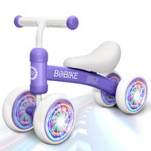 Load image into Gallery viewer, GOBOKLE Baby Balance Bike, 4-Wheel No-Pedal Bicycle for Toddlers 12-36 Months, Boys &amp; Girls First Birthday Gift